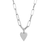 SILVER HELENA CHARM NECKLACE
