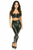Lavish Patent Lace-Up Short Bustier Top