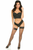 Lavish Pinstripe Underwire Short Bustier