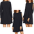 Almondina Tunic Dress With Slivered Sleeves