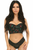 Lavish Brocade Underwire Short Bustier