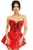 Top Drawer Patent Steel Boned Corseted Dress