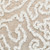 17" Beige and White Throw Pillow with Tassels