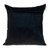 Black Gold and Blue Tufted Velvet Square Pillow