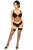 Lavish Sheer Lace Underwire Waist Cincher Corset