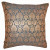 Silk Jacquard Cotton Back Teal Cushion Cover Home Accent Furnishing - 16" x 16"