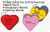 Heart Small Tri-Color Creative Cut-Outs