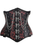 Top Drawer Steel Boned Underbust Corset with Chains and Clasps