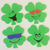 Four Leaf Clover Assorted Color Creative Cut-Outs