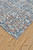 2' X 3' Blue Ivory And Orange Plaid Tufted Handmade Area Rug