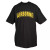 Airborne T-Shirt, Black/Yellow Imprint