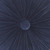16" X 16" Dark Blue Round Velvet Throw Pillow
