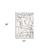 4' X 6' Ivory And Black Abstract Area Rug