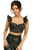 Lavish Celestial Underwire Bustier Top with Removable Ruffle Sleeves