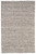 2' X 3' Ivory Gray And Tan Wool Hand Woven Stain Resistant Area Rug