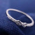Infinite Love Ring with parade of CZ Diamonds