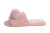 Roxoni Women's Slippers Lovely Velvet Pom-pom Open Toe House Slides