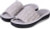 Roxoni Womens Soft Open Toe Slide Slippers, Indoor Outdoor Rubber Sole