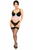 Lavish Sheer Lace Underwire Waist Cincher Corset