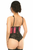 Lavish Fishnet Underwire Open Cup Waist Cincher