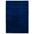 8' X 10' Navy Blue Wool Hand Woven Area Rug