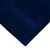 8' X 10' Navy Blue Wool Hand Woven Area Rug
