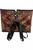 Lavish Skull Satin Open Cup Waist Cincher