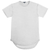 QUILTED SCALLOP TEE- WHITE
