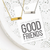 Best Friends Bar Necklaces Set