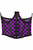 Lavish Print Mesh Open Cup Waist Cincher