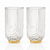 Gatsby Highball Glasses by Viski