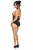 Top Drawer PVC Steel Boned Underbust Corset with Lace-Up Front