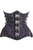 Top Drawer CURVY Steampunk Brocade Steel Double Boned Under Bust Corset