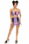 Lavish Holo Bustier & Skirt Set