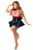 Top Drawer Pin-Up Sailor Corset Dress Costume