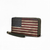 Uriel Vegan Leather Women's FLAG Wristlet Wallet