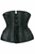 Top Drawer Brocade Steel Boned Underbust Corset with Buckles