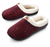 Roxoni Women's Sweater Knit Fleece Lined Clog Slippers Warm House Shoe