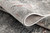 2’ X 8’ Gray And Ivory Abstract Runner Rug