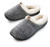 Roxoni Women's Sweater Knit Fleece Lined Clog Slippers Warm House Shoe
