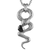 Sophia - steel and hematite necklace