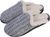 Roxoni Memory Foam Slippers for Women - Fuzzy Cozy Indoor/Outdoor Slides - Fluffy Slip On Shoes Womens House Slippers with Plush Heels and Anti-Skid Rubber Sole