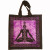 Seven Chakras Avatar Meditation Tie Dye Market Tote Bag Canvas Graphic