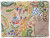 Hand Stitched Kantha Quilt / Coverlet