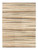 9' X 12' Beige and Brown Wool Abstract Stripe Hand Loomed Area Rug