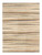 9' X 12' Beige and Brown Wool Abstract Stripe Hand Loomed Area Rug