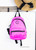 Marc Jacobs Neon Fuchsia Nylon Backpack