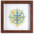 Framed Art Blue Cross Your Word A Lamp