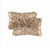 Homeroots Home Decor 12 X 20 X 5 Inches Tan Faux Pillow 2 Pack