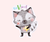 Sticker Raccoon Be Kind Ephesians 4:32